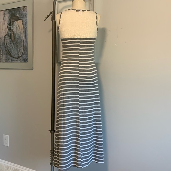 Vintage Myth Striped Tank Dress - Picture 1 of 7